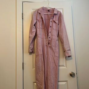 Target (Wilde fable) long sleeved, pink jumpsuit (sixe XL)
